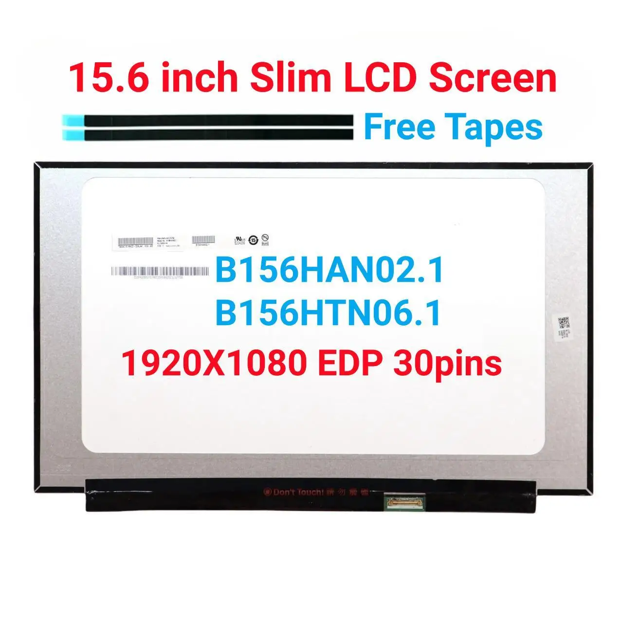 15.6 Per Huawei Matebook D15 Se Bohl- Wdq9 Bode-Wfe9 Bode-Wdh9 Bode-Wfe9 Bohb-Wax9 Bod-Wdh9 Bode-Wfh9 Schermo Lcd