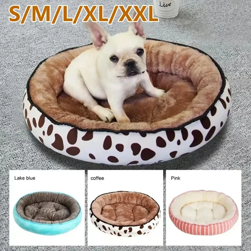 Pet Dog Bed Soft Lounger Pet Bed House For Dogs Cats Accogliente Sleeping Sofa Warm Puppy Kennel Mat Cat Materasso Pet Supplies