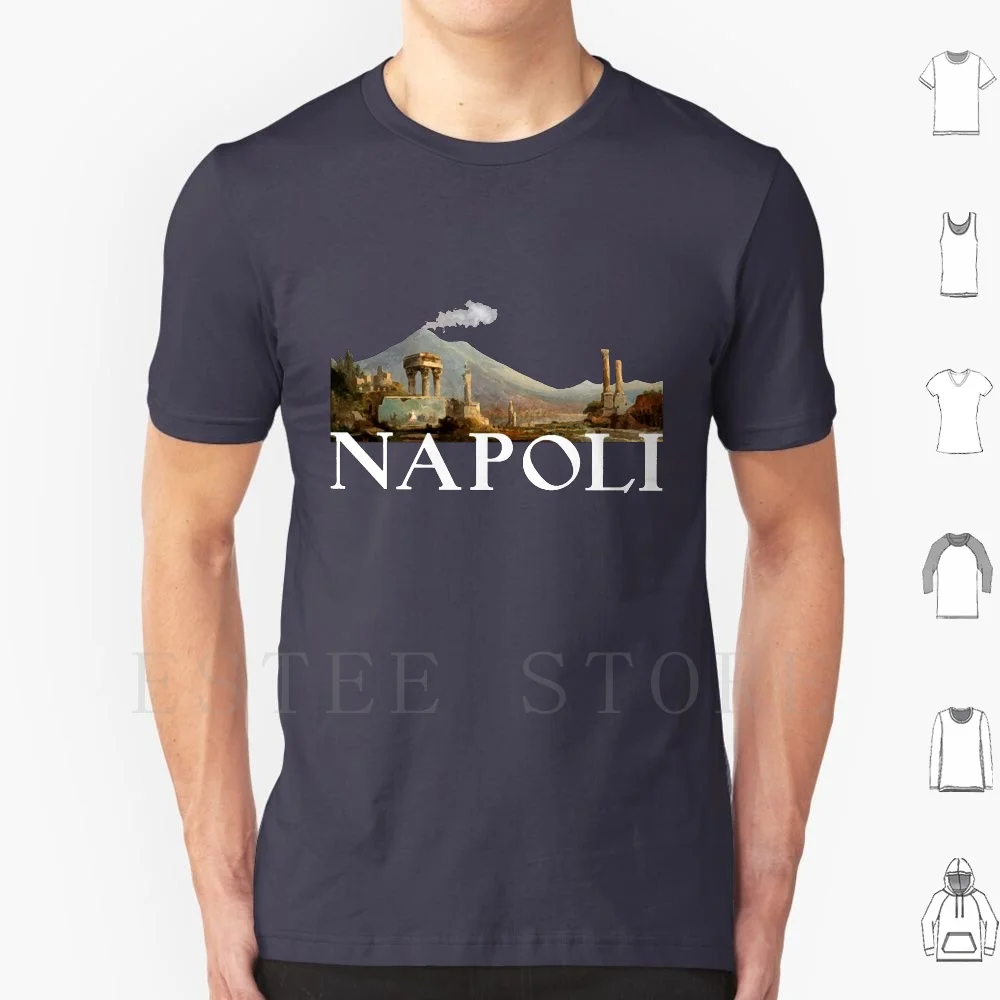 Napoli Mount Vesuvio-Napoli Italia T Shirt Uomo Cotone 6Xl Napoli Mount Vesuvio Vesuvio Slovenia Italia Italia Napoli Napoli
