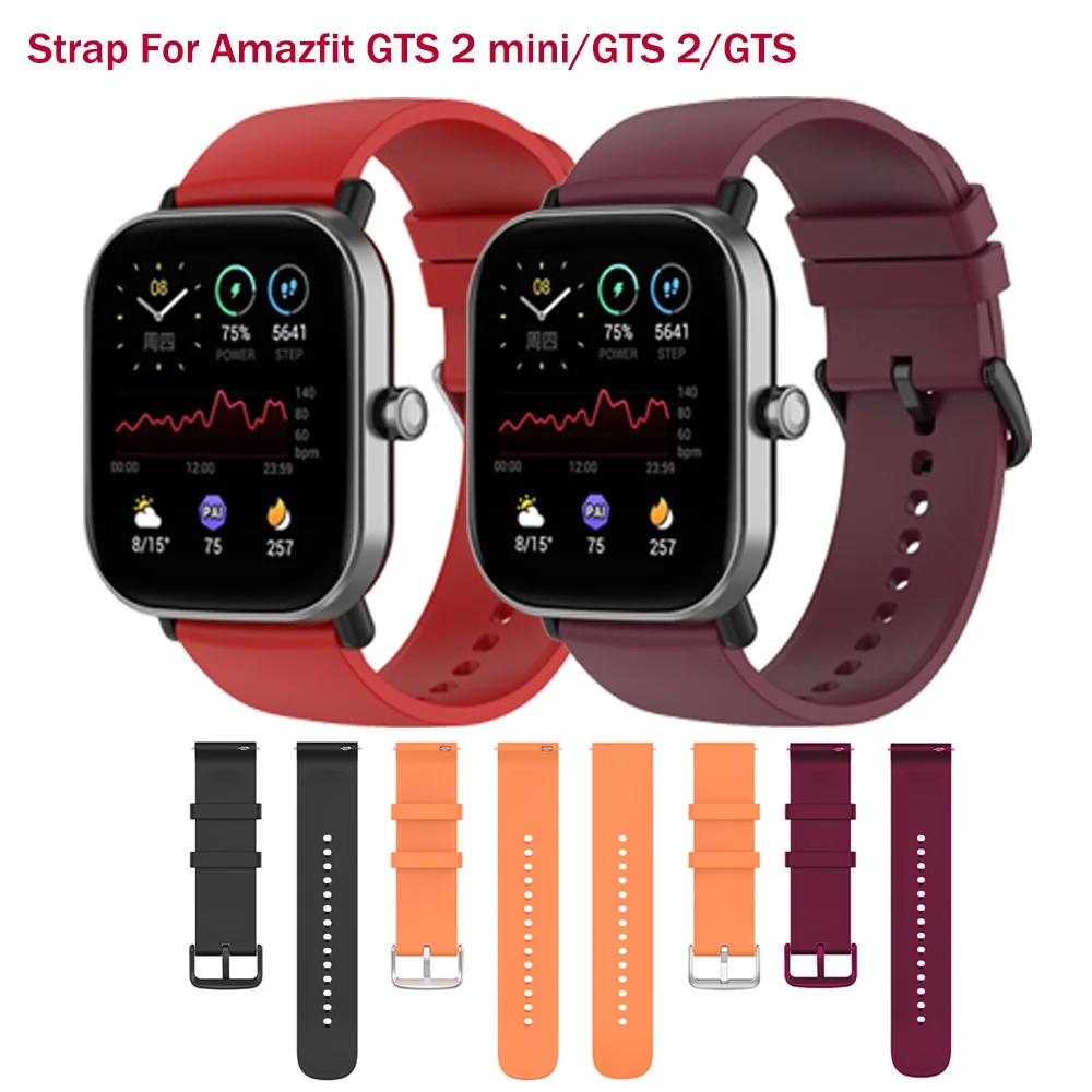 Cinturino Di Ricambio Per Amazfit Gts 2 Mini Cinturino Cinturino In Silicone Per Amazfit Gts 3 Cinturino Per Gts Gts 2 Cinturino Cinturino