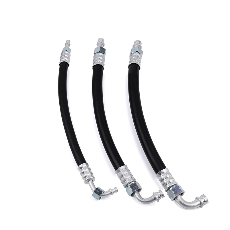 #6 #8 #10 Assemblaggio Tubo Flessibile A/C A Parete Sottile Diritto/90 ° Raccordo A Gomito O-Ring Femmina M16X1, 5 M22X1, 5 Dado M24X1, 5 (Venduto A P