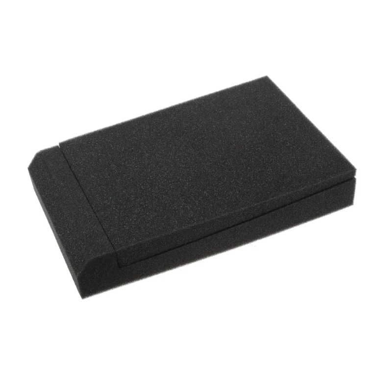 67Jb 2 Pcs Sponge Studio Monitor Speaker Isolamento Acustico Cuscinetti Isolanti In Schiuma