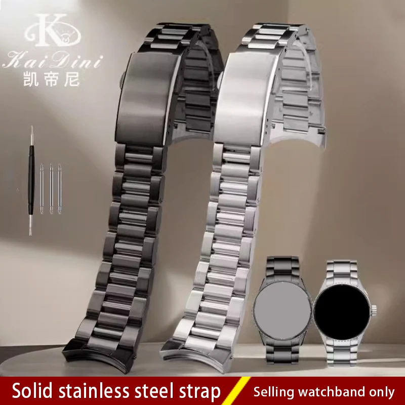 Cinturino Per Orologio In Acciaio Fine Da 23Mm Adatto Per Cinturino In Acciaio Blancpain 50 Fathoms 50 Fathoms 5000 5054 Serie Ceramica Nera Ceramica 