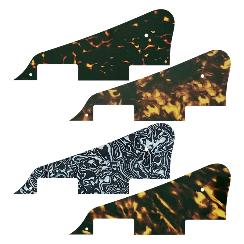 Feiman Guitar Parts - For Les Paul Guitar Pickguard Scratch Plate Multiple Colour Flame Pattern