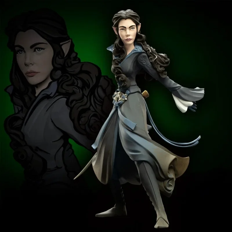 Weta Original Mini Anime Figure Elf Princess Arwen Vinyl Handmade Art Statue Collection Regalo Decorativo
