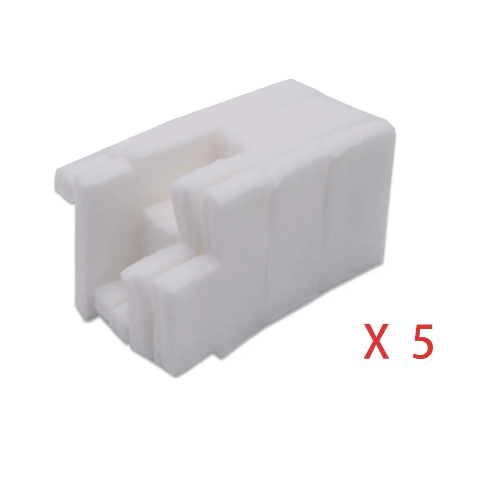 5Set C9345 C12C934591 Spugna Per Serbatoio Di Manutenzione Dell'Inchiostro Per Stampante Epson Ecotank Pro Et-5800 L15150 Wf-7820 Wf-7840 Wf-7845