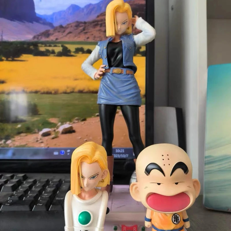 Dragon Ball Figures Android 18 Super Saiyan Dragon Ball Z Anime Figure Action Manga Statue Pvc Model Collection Doll Gift Toys