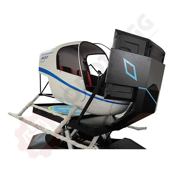 Servizi Flight Simulator X-Plane 11 Con Piattaforma 6 Dof In Robinson R44