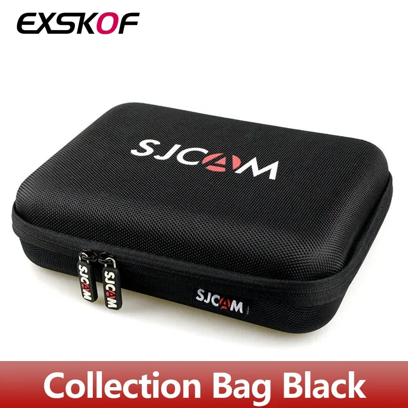 Sjcam Collection Bag Nero Piccolo/Medio/Grande Per Sjcam Sj4000 Air Sj8 Sj9 Series Sj4000 Sj5000 M10 M20 Sj10 Pro Accessori