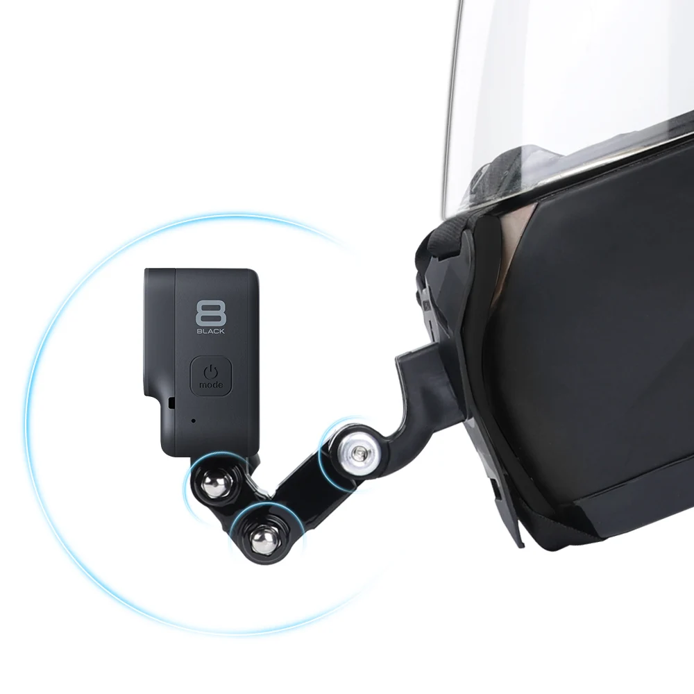 Motorcycle Helmet Chin Mount Holder Stand Camera Accessories For Gopro Hero For Bmw F800Gt F650Gs F700Gs F850Gs F650 K1200R K100