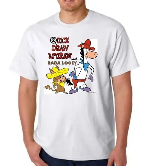 Baba Looey Quick Draw Mcgraw T Shirt Hanna Barbera Cartoon Animation Maniche Lunghe O Corte
