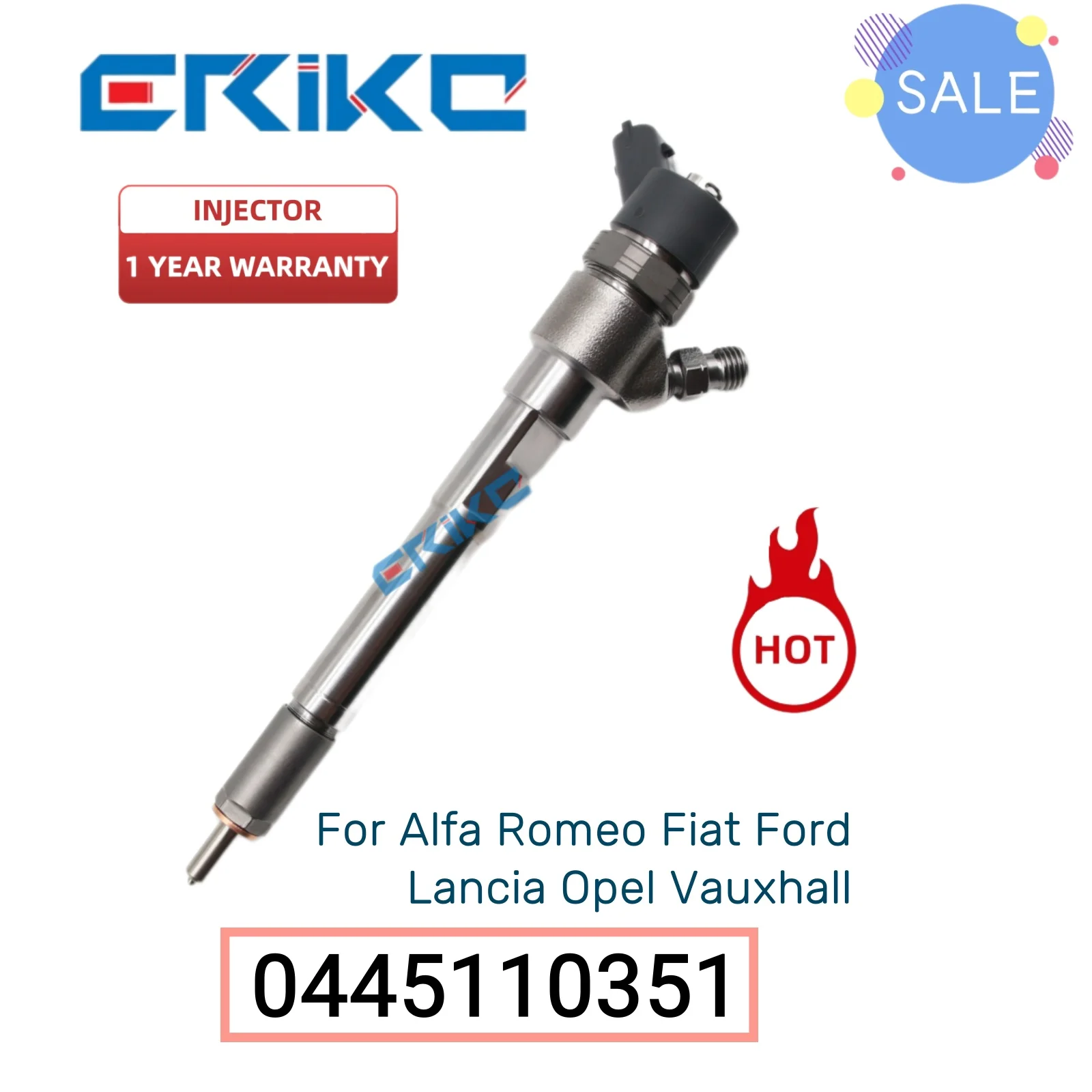 0445110351 Iniettore Di Carburante Diesel 0 445 110 351 Iniettore A Getto 0445 110 351 Per Alfa Romeo Fiat Ford Lancia Opel Vauxhall