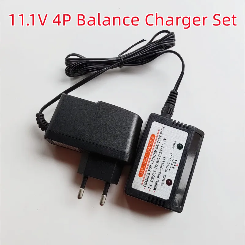 11.1V Xh-4P 4P Balance Adapter Charger Set Per R/C Model Toys Cars Tank Boat Helicopter Sapre Parts