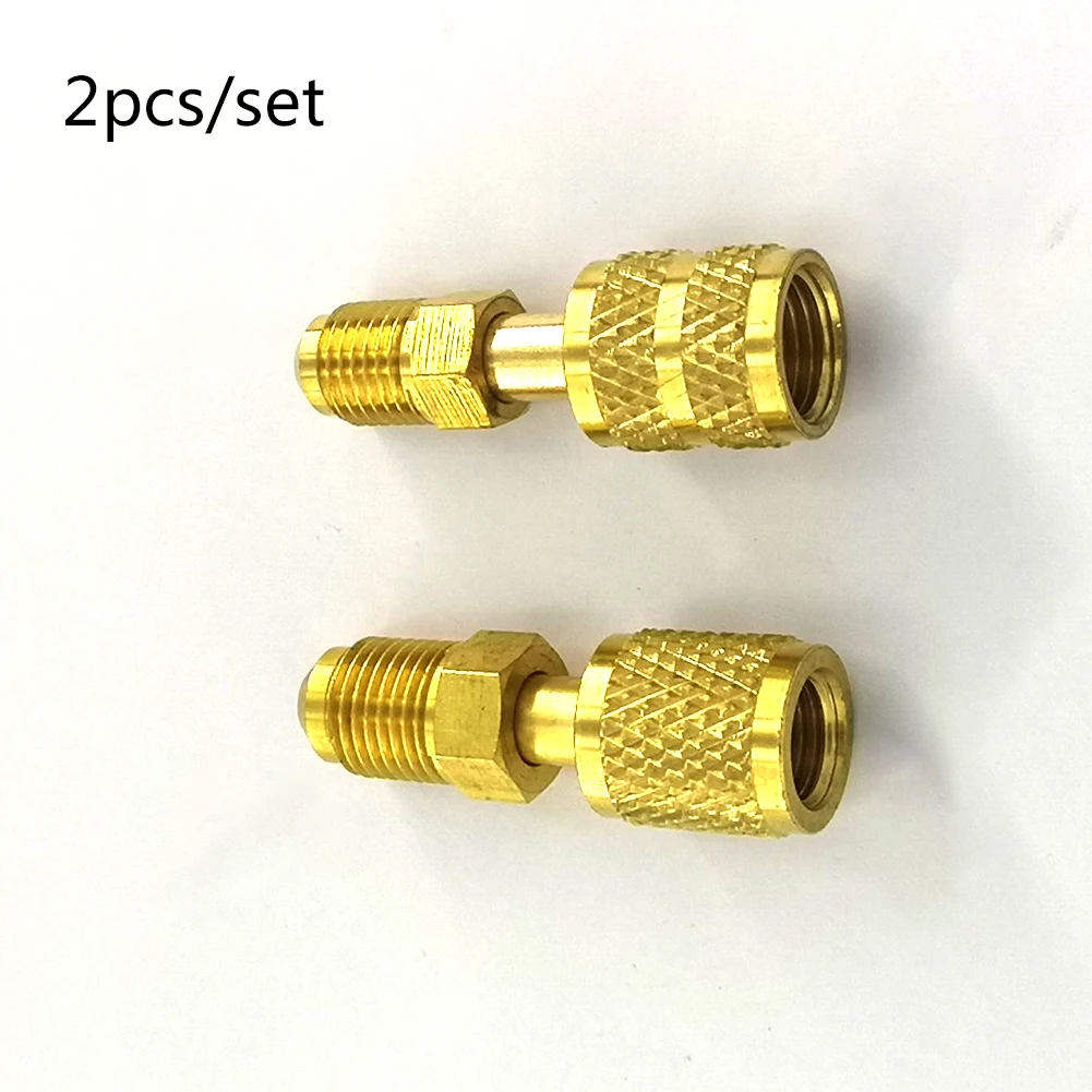 A 1/4 Giunti Rapidi Sae R410A Accoppiatori Adattatore Adattatore R410A Adattatore 5/16 Sae Femmina