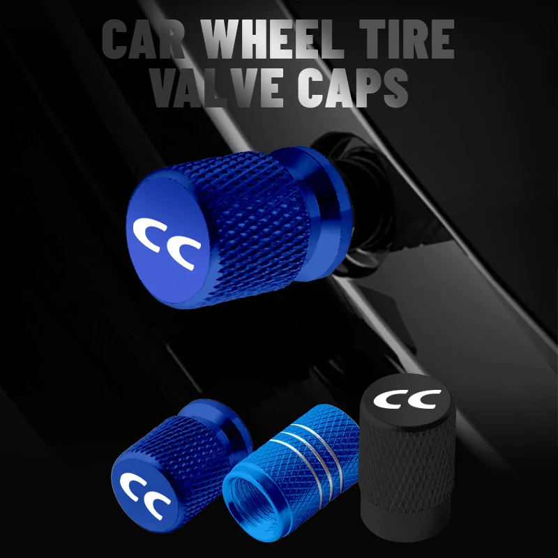 Per Peugeot Cc Emblem 106 107 206 207 208 301 307 408 508 2008 3008 Badge Car Wheel Tire Valve Caps Tire Stem Covers Accessori