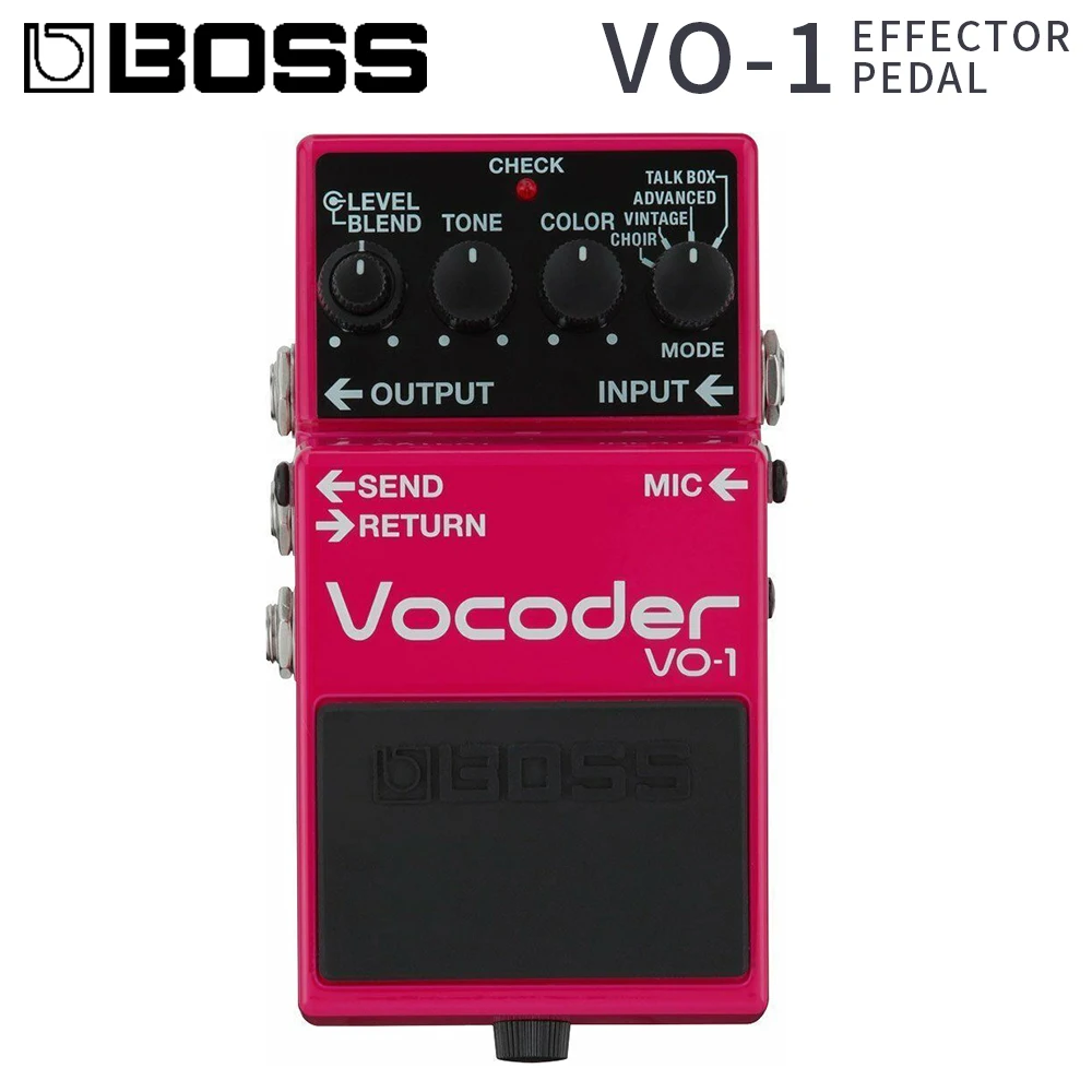 Boss Vo-1 Pedale Effetti Per Chitarra Vocoder