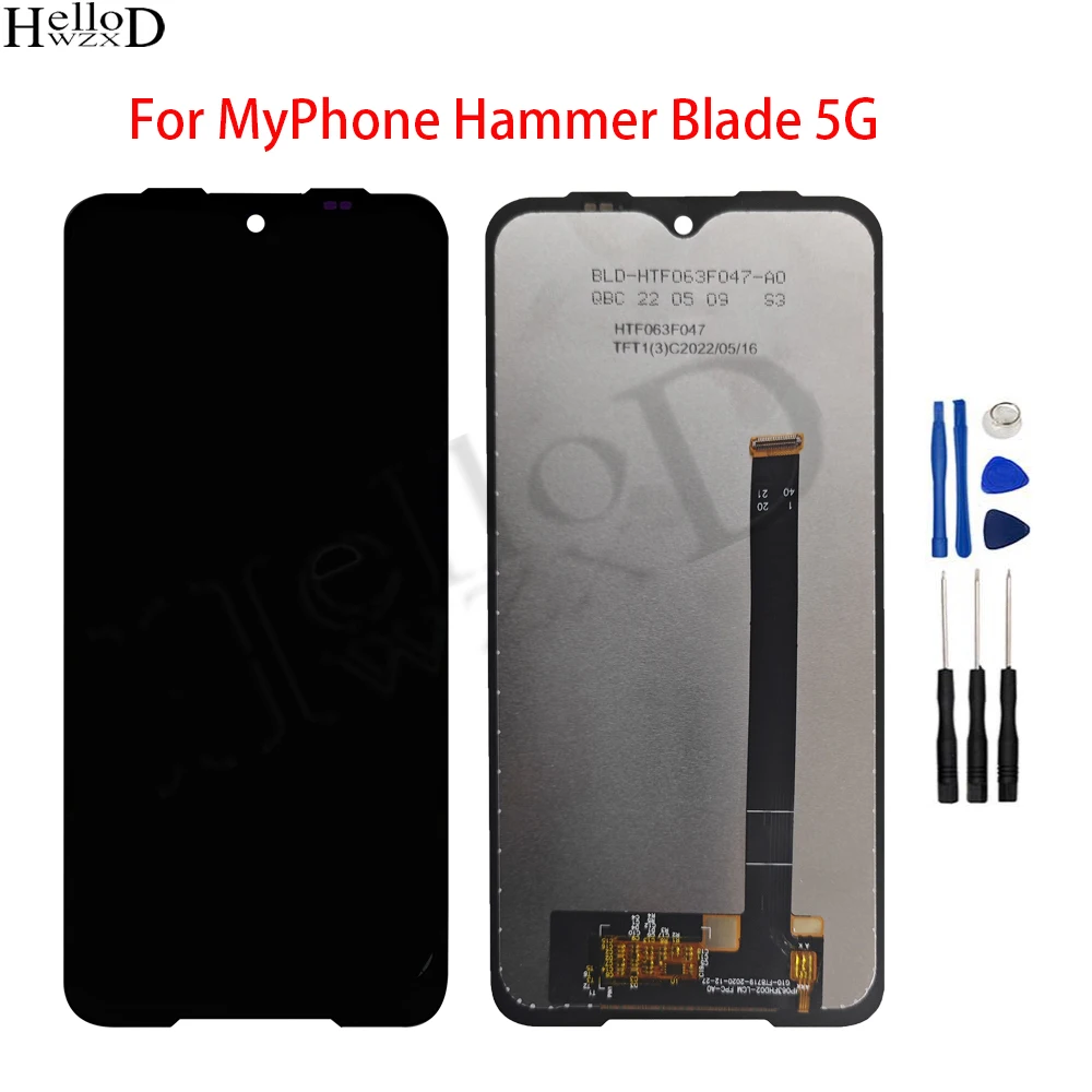 Display Lcd Da 6.3 "Per Myphone Hammer Blade 5G Display Lcd Touch Screen Digitizer Assembly Sostituzione