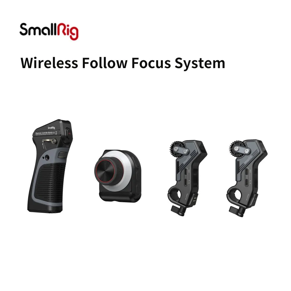 Smallrig Magicfiz Wireless Follow Focus System Motor Gear Handgrip Kit Controller Volantino Per Dslr Cine Lens Canon Sony
