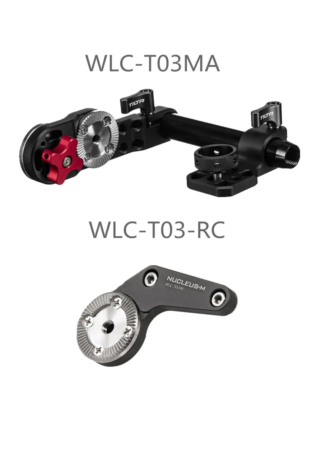Tilta Nucleo-M Wlc-T03Ma Fiz Unità A Mano Staffa Del Monitor E Tilta Wlc-T03-Rc Nucleo-M Fiz Mano Unità Arri Standard Di Rosetta Adattatore