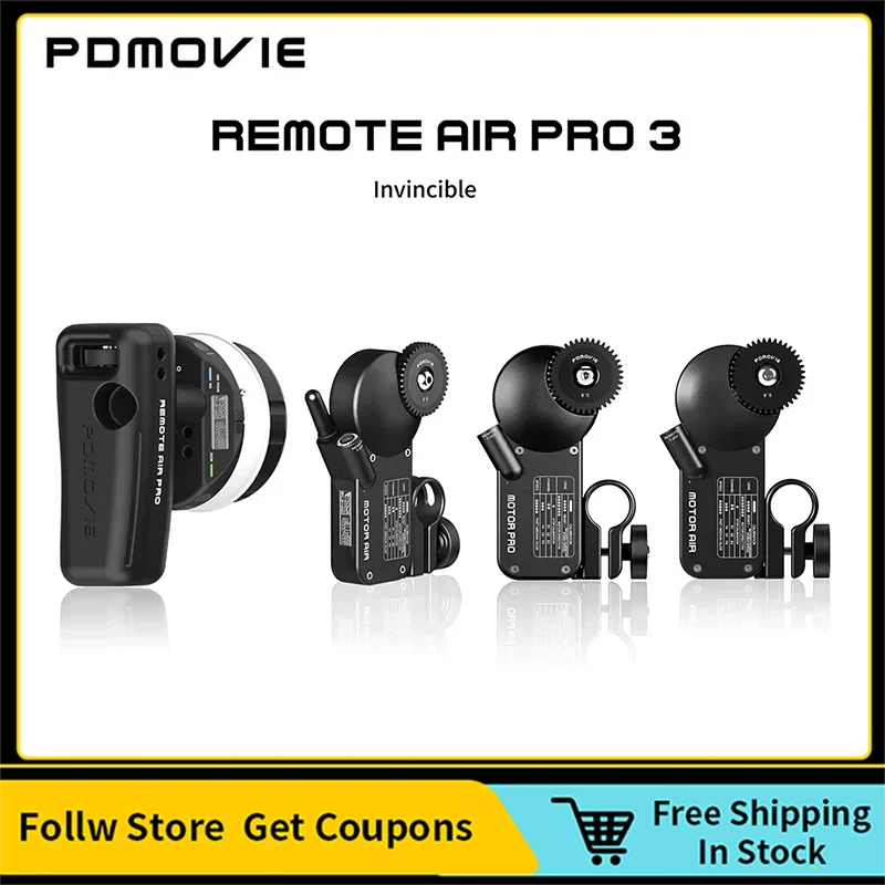Pdmovie Remote Air Pro 3 Wireless Follow Focus Lens Control System 200M Telecomando Wireless Per Fotocamera Cine Cinema Lens