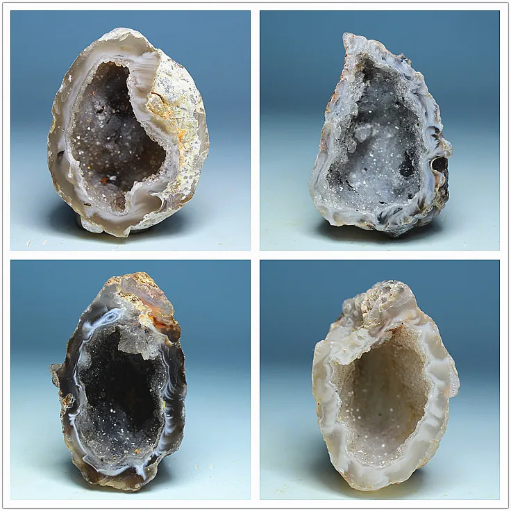 Brasile Importa Naturale Mini Singolo Grande Cristallo Cornucopia Agata Pietra Agata Agata Cristallo Grotta