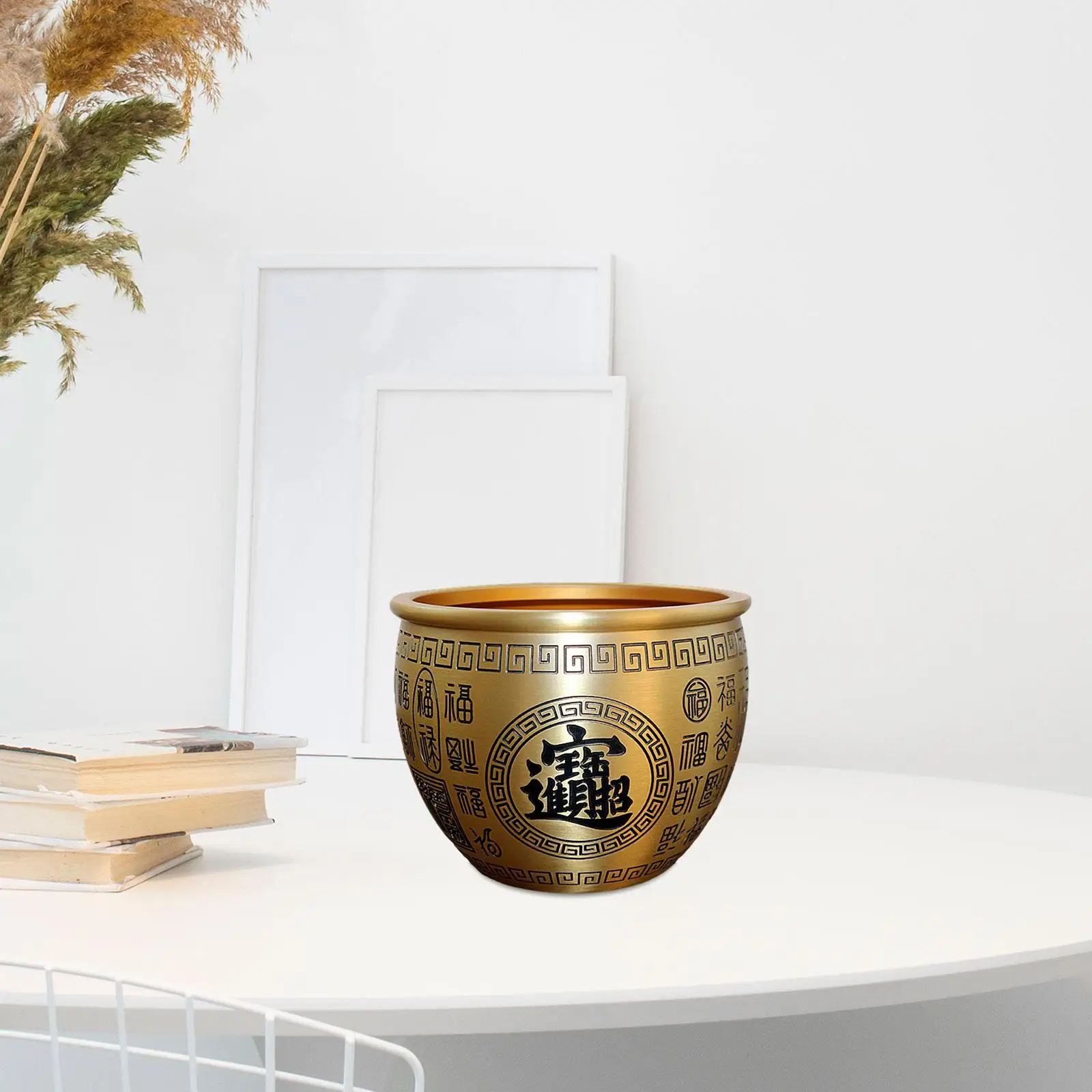Feng Shui Treasure Bowl Success Creative Lucky Cornucopia Bowl For Home Decor Housewarming Gift Spring Festival Desk Capodanno