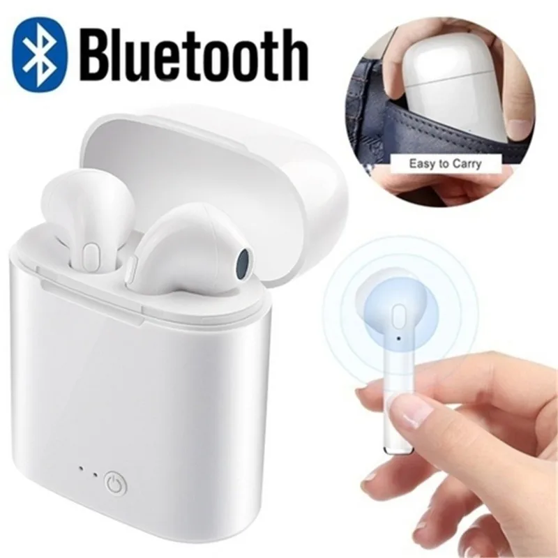 I9S Tws Auricolare Bluetooth Heavy Bass Cuffie Stereo Con Ricarica Wireless Orecchie Da Magazzino Cuffie Bluetooth Con Cancellazione Del Rumore