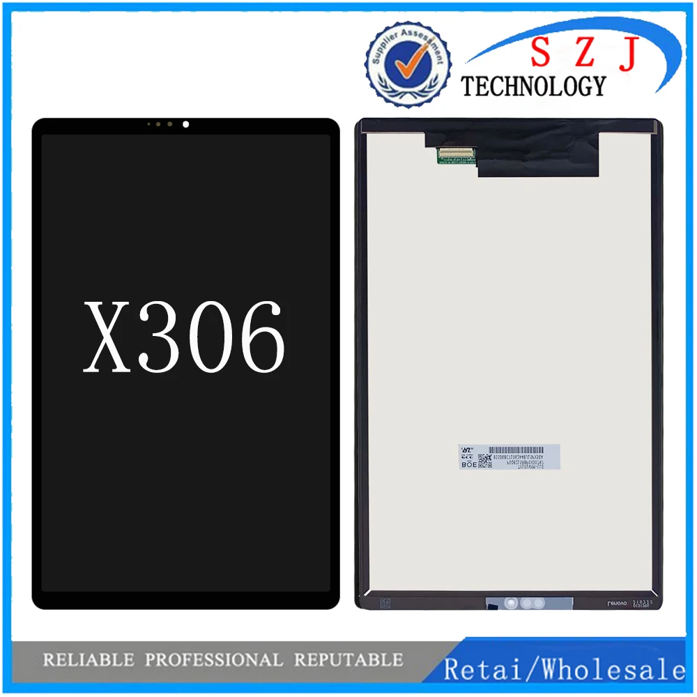 Nuovo 10.1 ''Per Lenovo Smart Tab M10 Hd 2A Generazione Tb-X306F Tb-X306 Display Lcd Touch Screen Digitizer Assembly