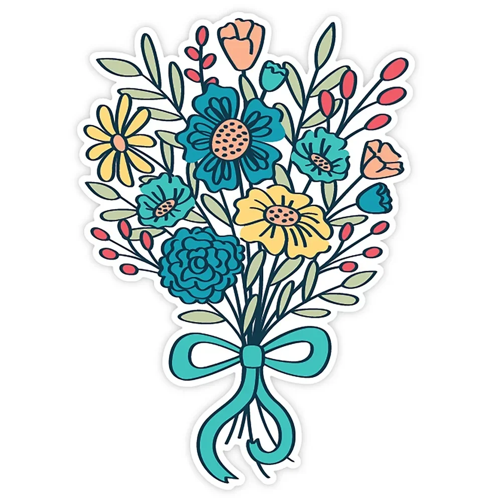Fleurs Petite - Mixed Bouquet Impress-Ion Press + Foil Plate Scrapbooking Photo Album Card Making Forniture Decorative