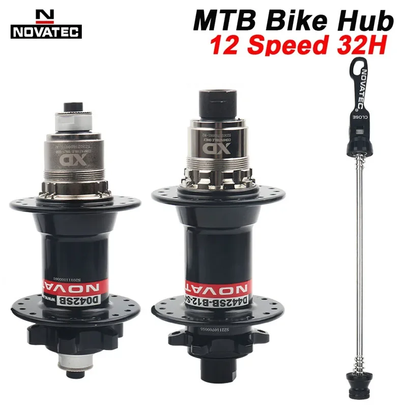 K7 Cube 12V Novatec D041Sb D042Sb Mozzo 32 Fori Mtb Mozzi Bici Posteriori 12 X148Mm 12 X142Mm Ruota Bicicletta Xd Freehub Per Shimano