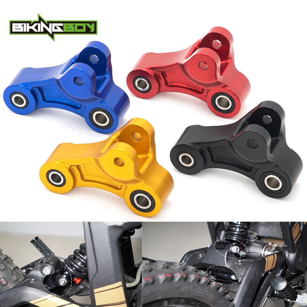 Bikingboy Sospensione Posteriore Collegamento Ammortizzatore Rinforzato Per Talaria Sting Electric Dirt Bike Motocross Fuoristrada In Lega Di Allumini