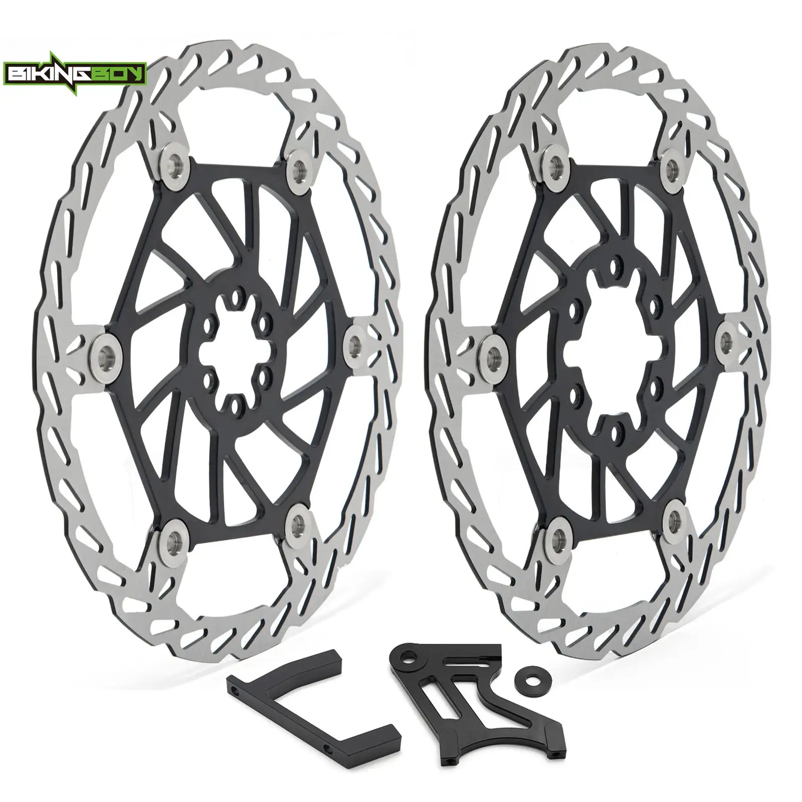 Bikingboy Per Talaria Sting Oversize 220Mm / 250Mm Dischi Freno Anteriori Posteriori Dischi Dischi + Staffa Adattatore Rst Dirt Bike Elettrica