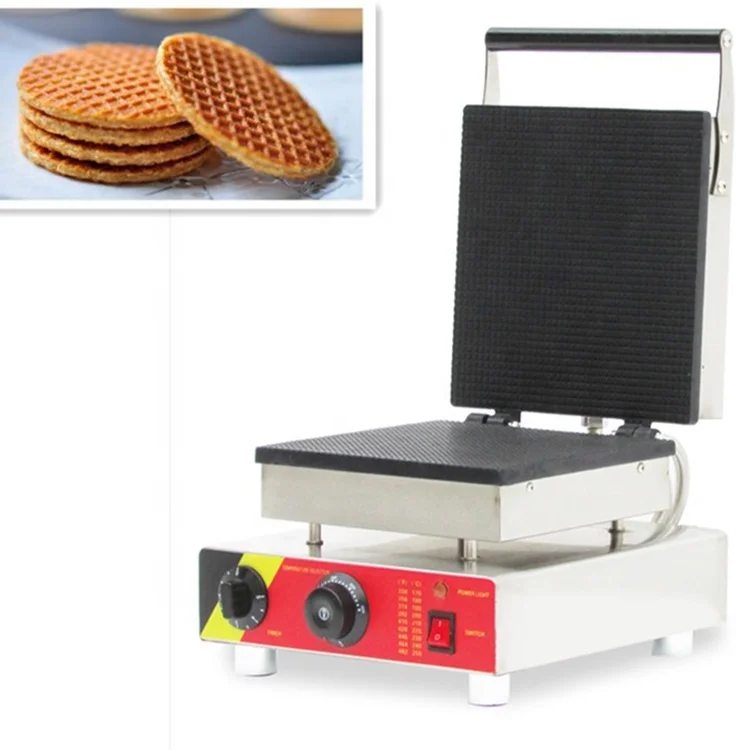 Juyou Stroopwafels Maker Machine Waffle Cone Maker Dutch Stroopwafels Maker