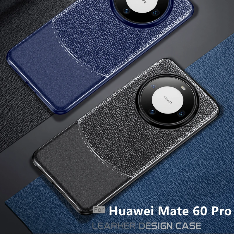 Per Huawei Mate 60 Pro Custodia Cover Huawei Mate 60 Pro Capas Paraurti Antiurto In Morbida Pelle Tpu Fundas Huawei Mate 60 Pro Cover