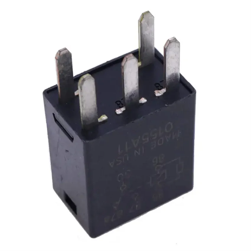 Relè Nero 12V 7219044 5 Pin 10A Compatibile Con Bobcat S770 S850 T450 T550