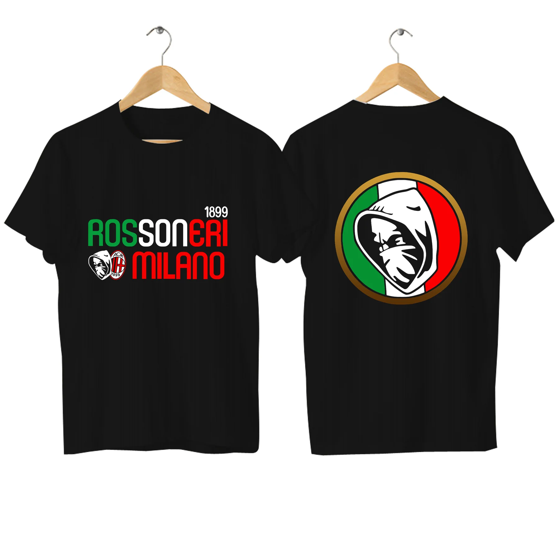 2024 Maglietta Da Uomo Casual Ac Jual Kaos Fans Curva Sud Milan Fans T-Shirt Grafica Oversize Traspirante Confortevole Streetwear S-3Xl