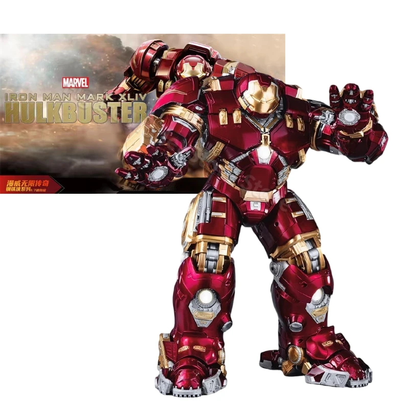Fondjoy 1/7 Marvel Infinity Saga Iron Man Mark Xliv Hulk Buster Anime Action Figures Giocattoli Modelli