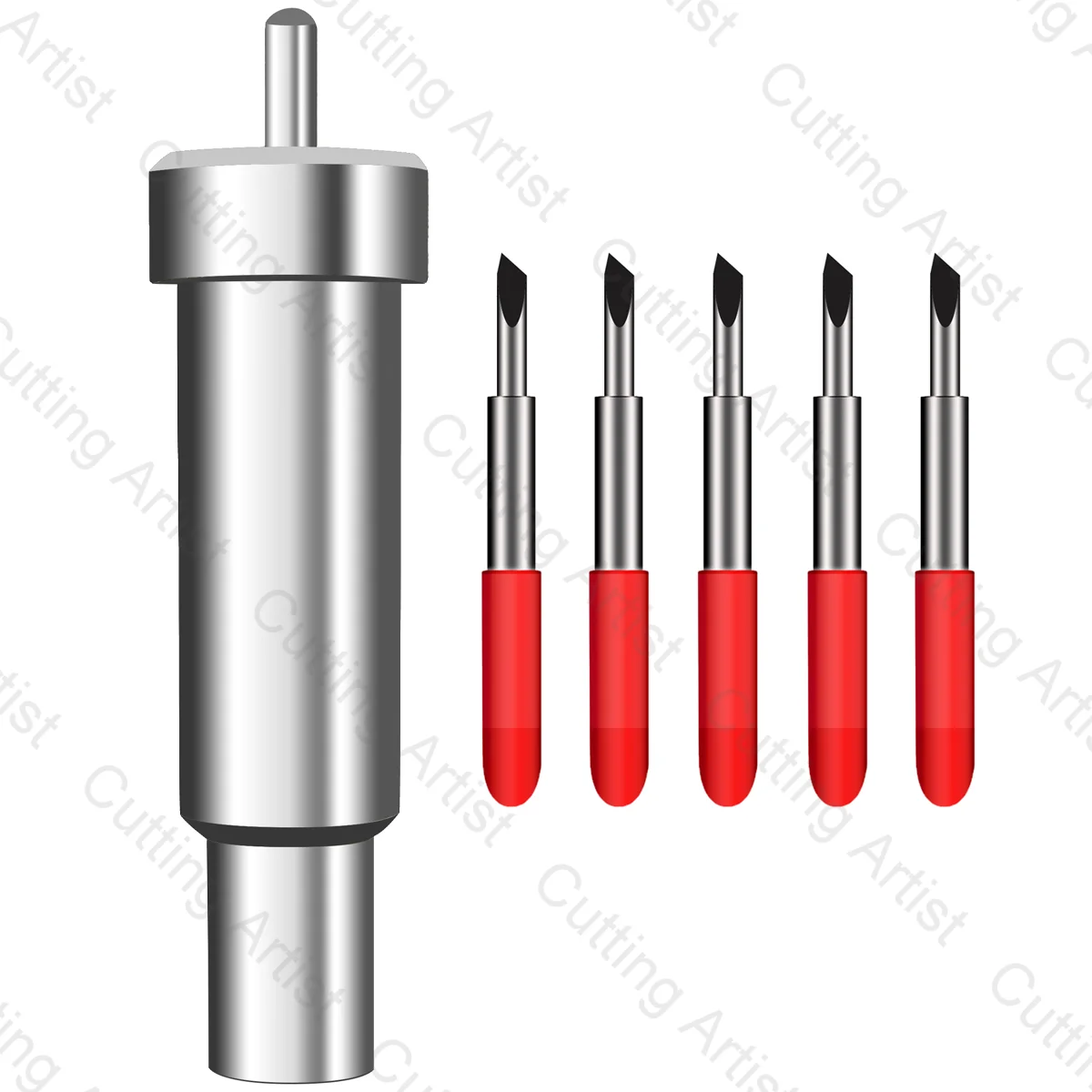 5Pcs 45 Gradi Lama Fine E 1Pc Portautensili Per Cricut Maker 3 2 1 Cricut Explore 3 2 Air Silver Housing Smooth Stable