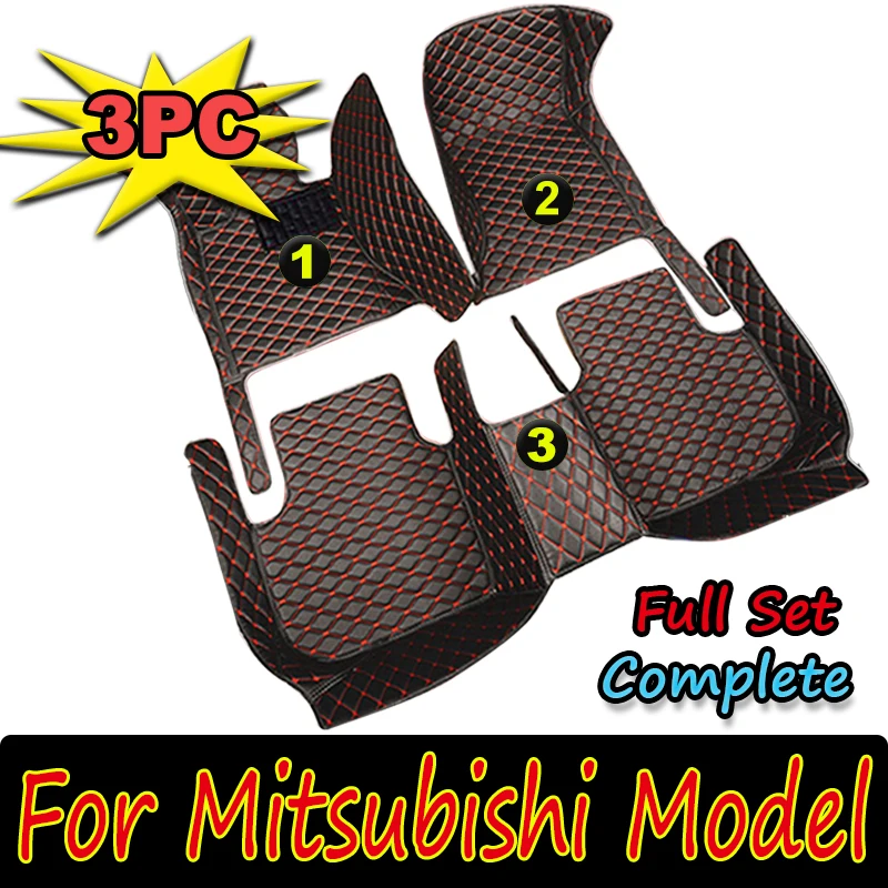 Tappetini Auto Per Mitsubishi Outlander Pajero Eclipse Asx Galant Accessori Auto 2022 2023