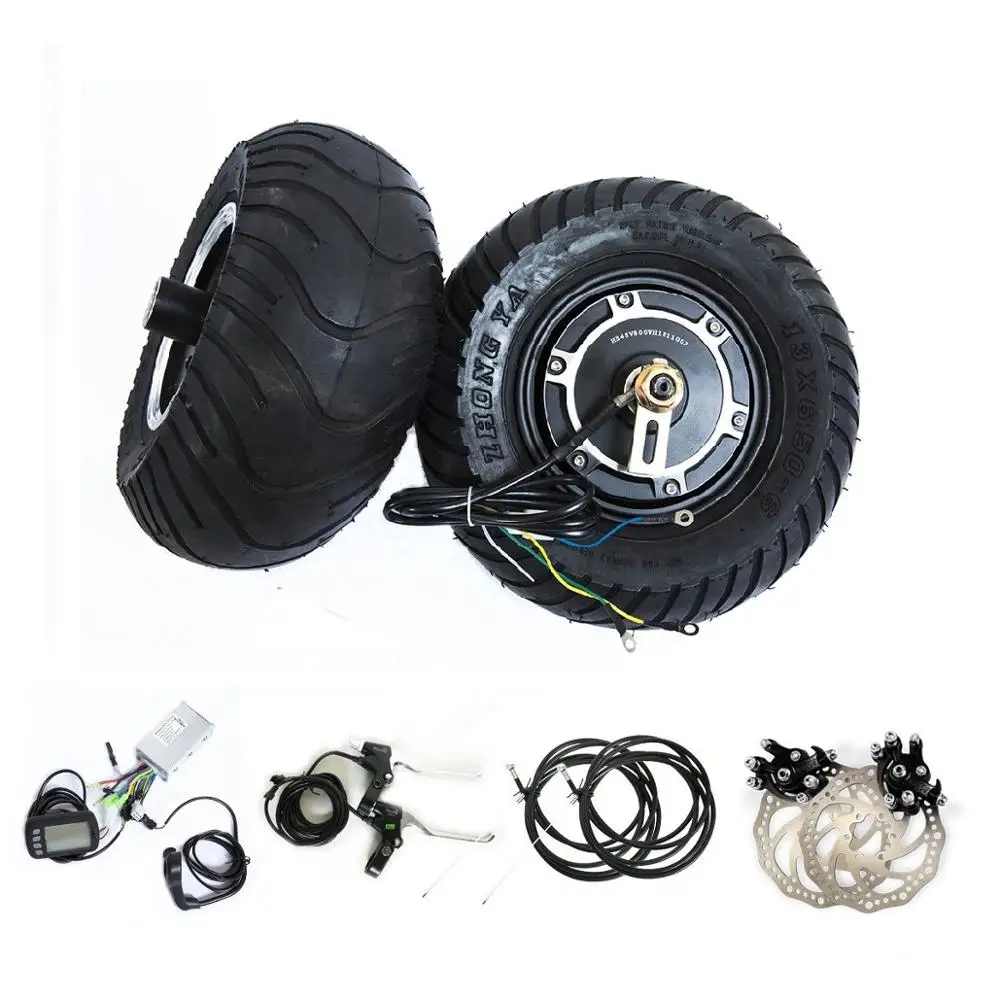 Mini Fat Road Pneumatici Scooter Kit Fai Da Te 48V 800W City Coco Scooter Design13 Pollici