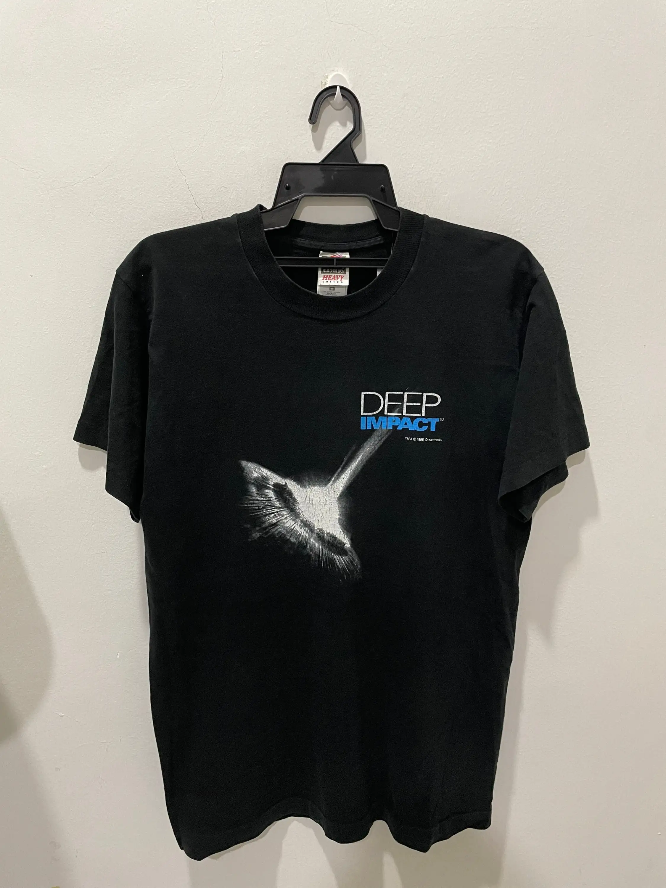 Vintage Anni '90 Deep Impact Earth Comet Collision Morgan Freeman
