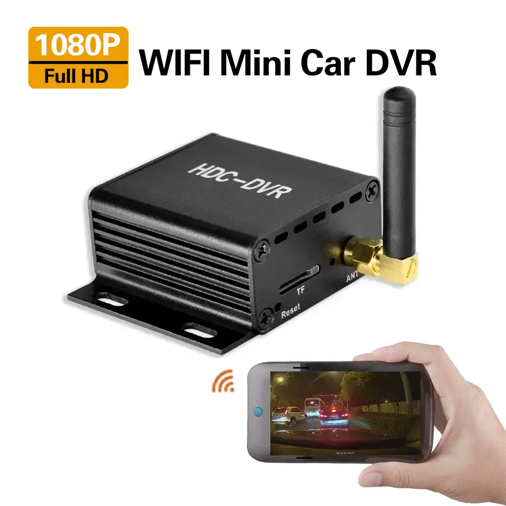 Hd Mini Wifi Cam Dvr System 1080P Cctv Car Ahd Dvr P2P Videoregistratore Dvr Per Ahd Hd 1080P Supporto Telecamera Tf Card