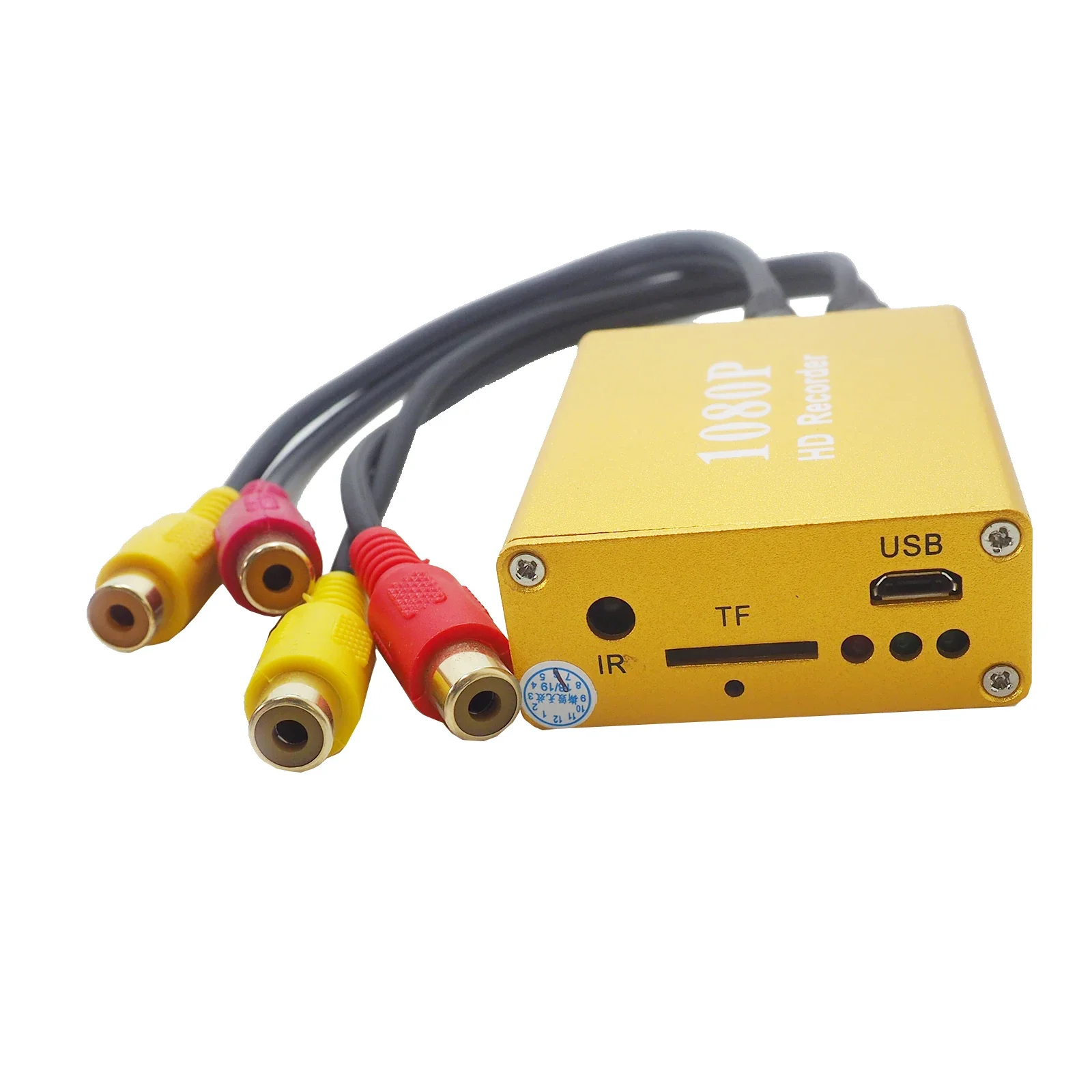 Yelllow Mobile Dvr 1 Canale 1080P Ahd Tvi 2-In-1 Dvr 1080P Sicurezza Cctv Dvr Mini Dvr File Video Protezione Password