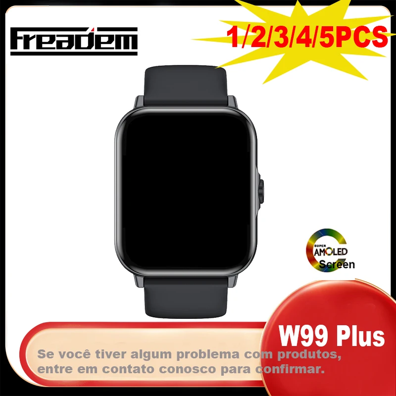 Schermo Amoled Da 45Mm Smart Watch 2Gb Messaggio Foto Album Microwear W99 Plus Smart Watch 2023