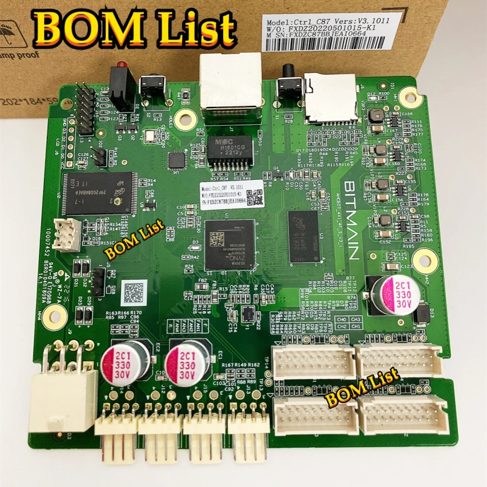 Nuova Scheda Di Controllo Originale Serie S19 Per Scheda Di Controllo Antminer S19/S19 +/S19I/S19 Pro/T19/S19J/S19J Pro/S19J Pro +/S19 Xp