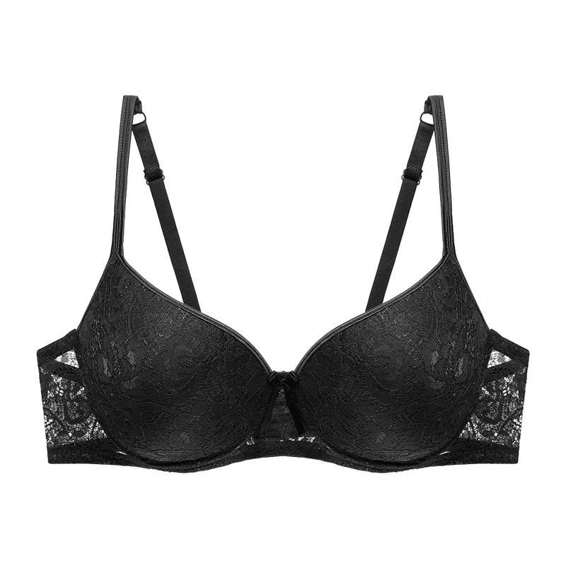 Reggiseni In Pizzo Taglie Forti Per Donna Lingerie Sexy Super Push Up Reggiseno Ragazza Deep V B C Intimo Donna Bralette