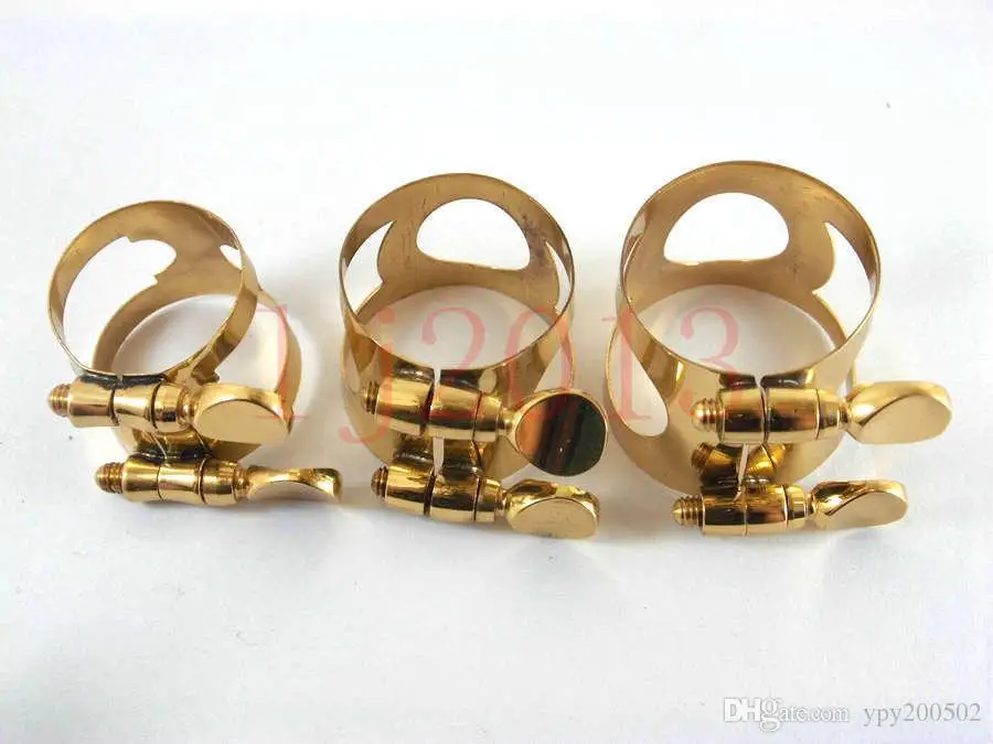 3 Pcs Sax Ligature 1Alto 1 Tenor 1 Soprano