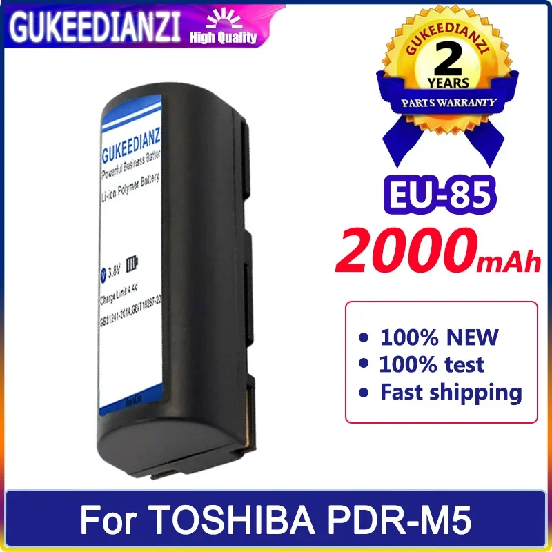 Gukeedianzi Batteria Eu-85 (Fnp80) 2000Mah Per Kyocera Microelite 3300 Per Toshiba Pdr-M5 Pdr-M4 Pdr-M70 Per Epson R-D1 R-D1S