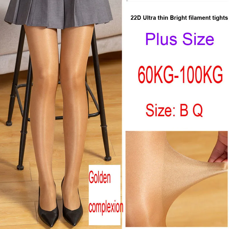 3 Paia Donne Sexy Collant Collant Olio Lucido Lingerie Elastico Caldo Ultrasottile Nylon Bling Calze Plus Size Lingerie Femminile Glo
