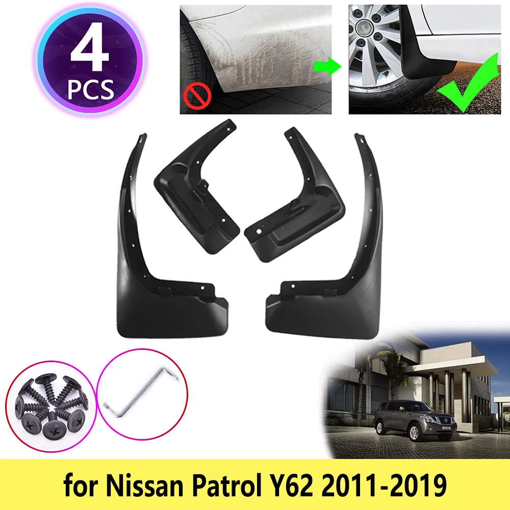 Per Nissan Patrol Y62 2011 2012 2013 2014 2015 2016 2017 2018 2019 Parafanghi Parafanghi Parafanghi Paraspruzzi Accessori